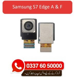 Samsung S7 Edge A & F Back Camera Replacement