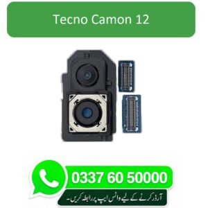 Tecno Camon 12 Back Camera Replacement