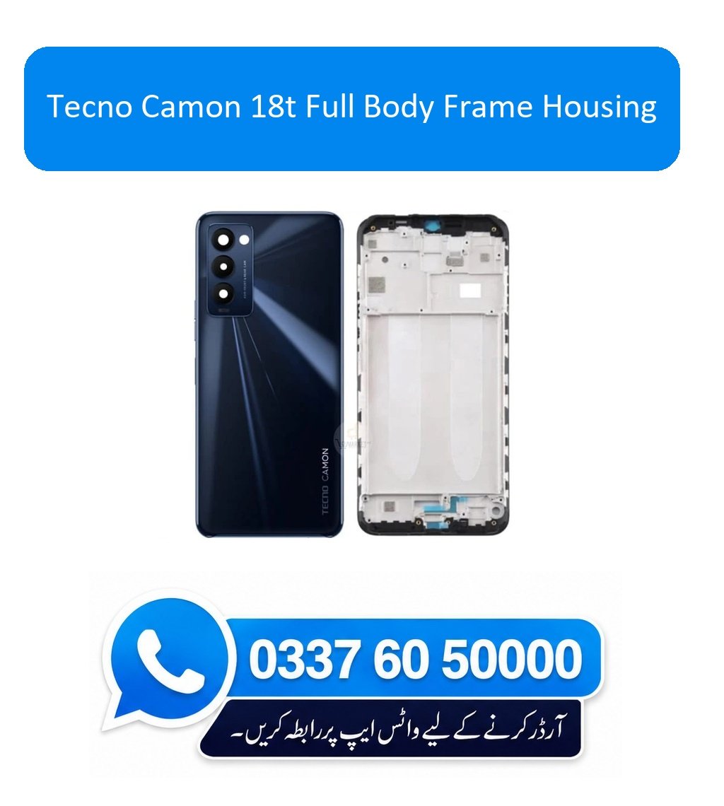 Tecno Camon 18T Full Body Frame Housing Replacement