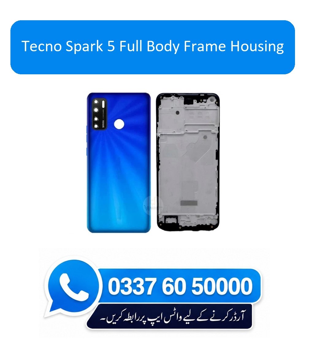 Tecno Spark 5 Full Body Frame Housing Replacement
