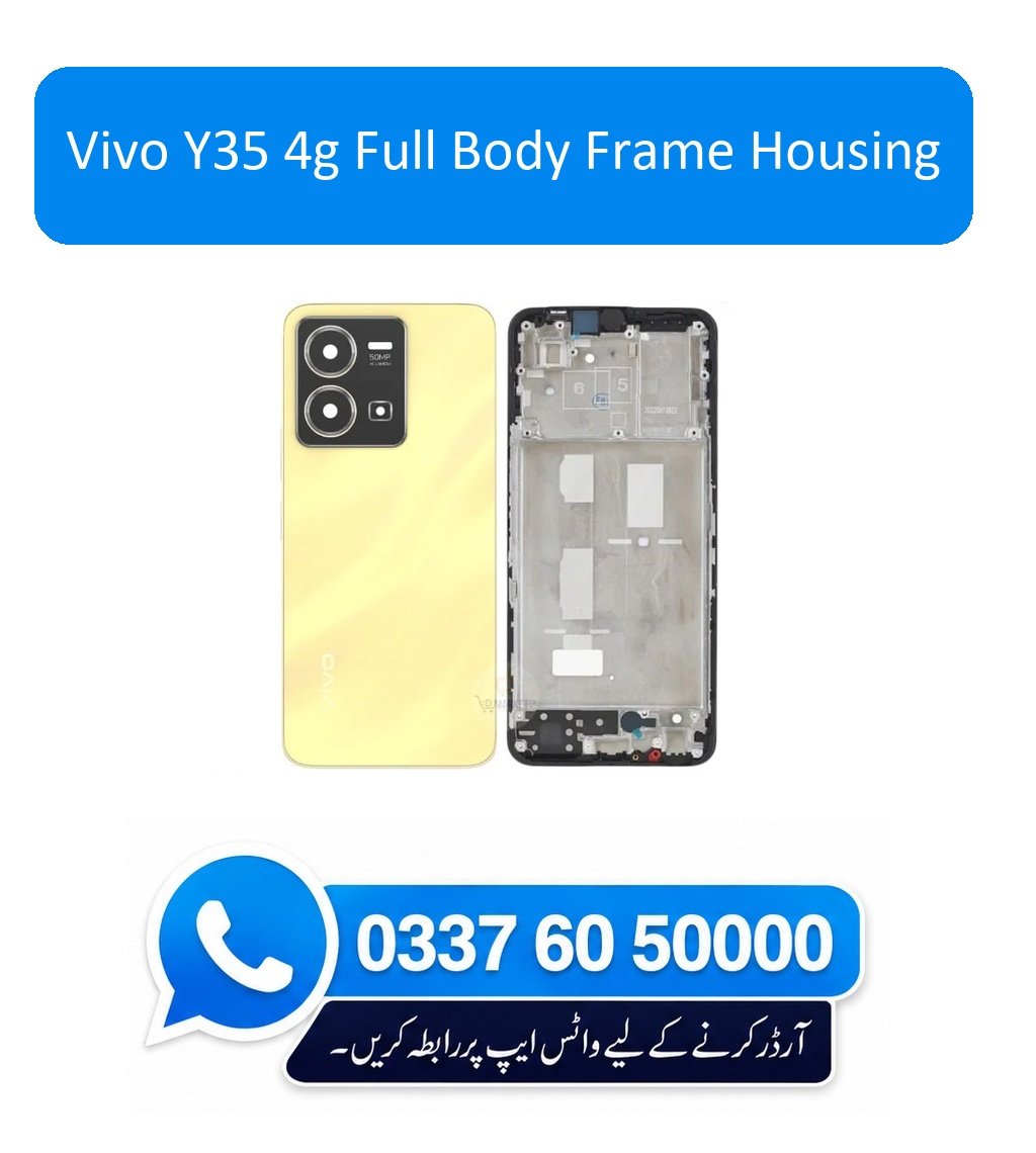 Vivo Y35 4G Full Body Frame Housing Replacement