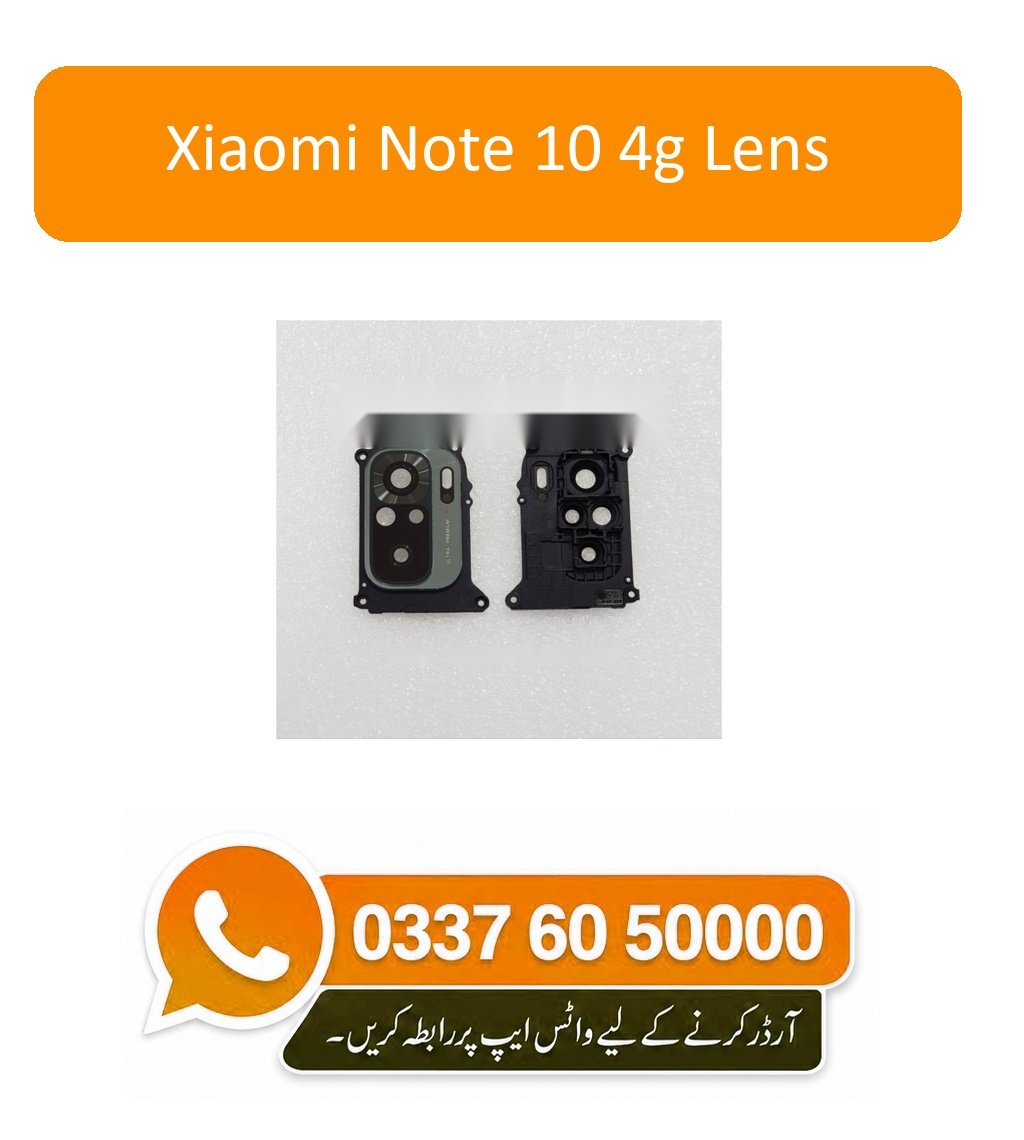 Xiaomi Note 10 4G Camera Lens Replacement