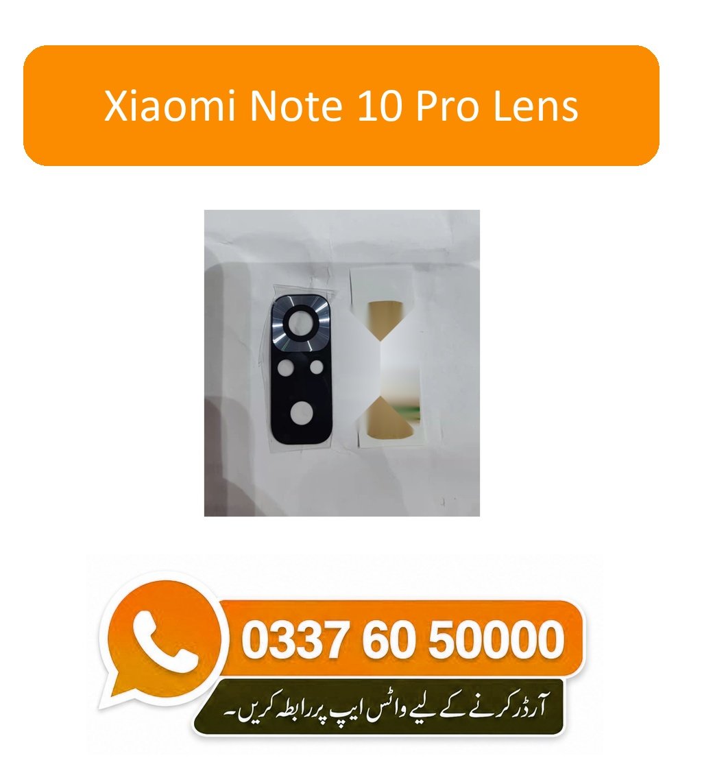 Xiaomi Note 10 Pro Camera Lens Replacement