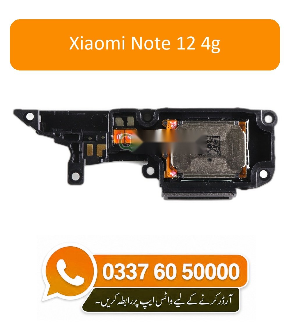 Xiaomi Note 12 4G Ringer Replacement