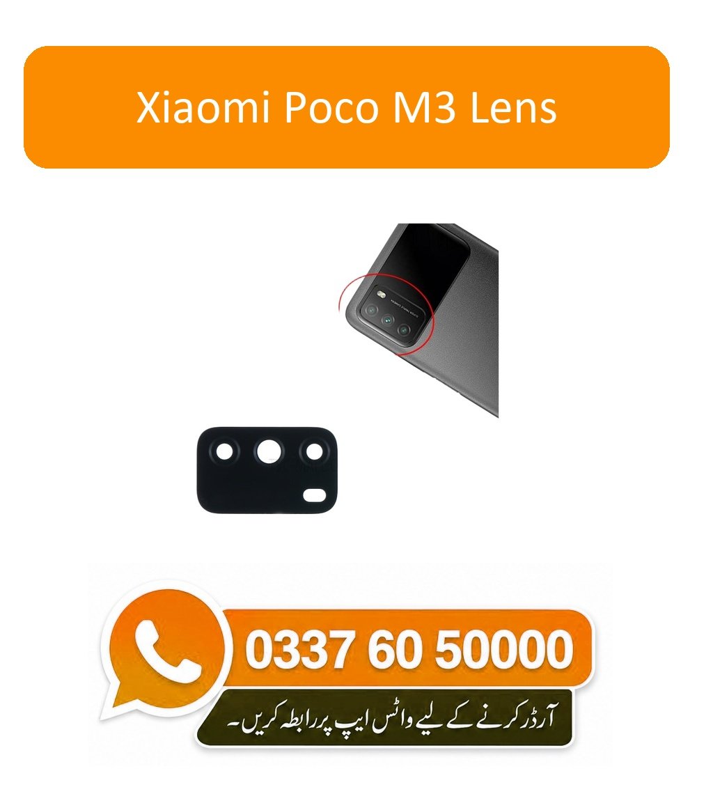 Xiaomi Poco M3 Camera Lens Replacement