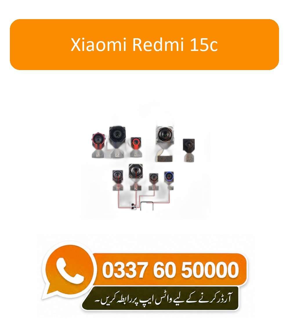 Xiaomi Redmi 15C Back Camera Replacement