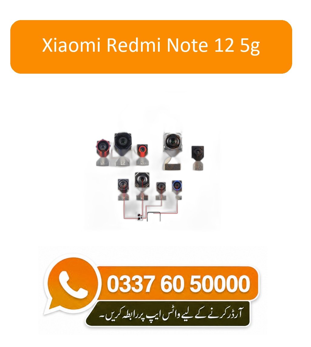 Xiaomi Redmi Note 12 5G Back Camera Replacement